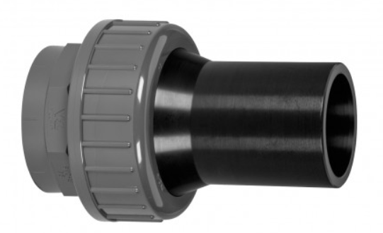 VR363063000 PVC PN7,5 3-dlg kopp.  PVC-PE 63mm